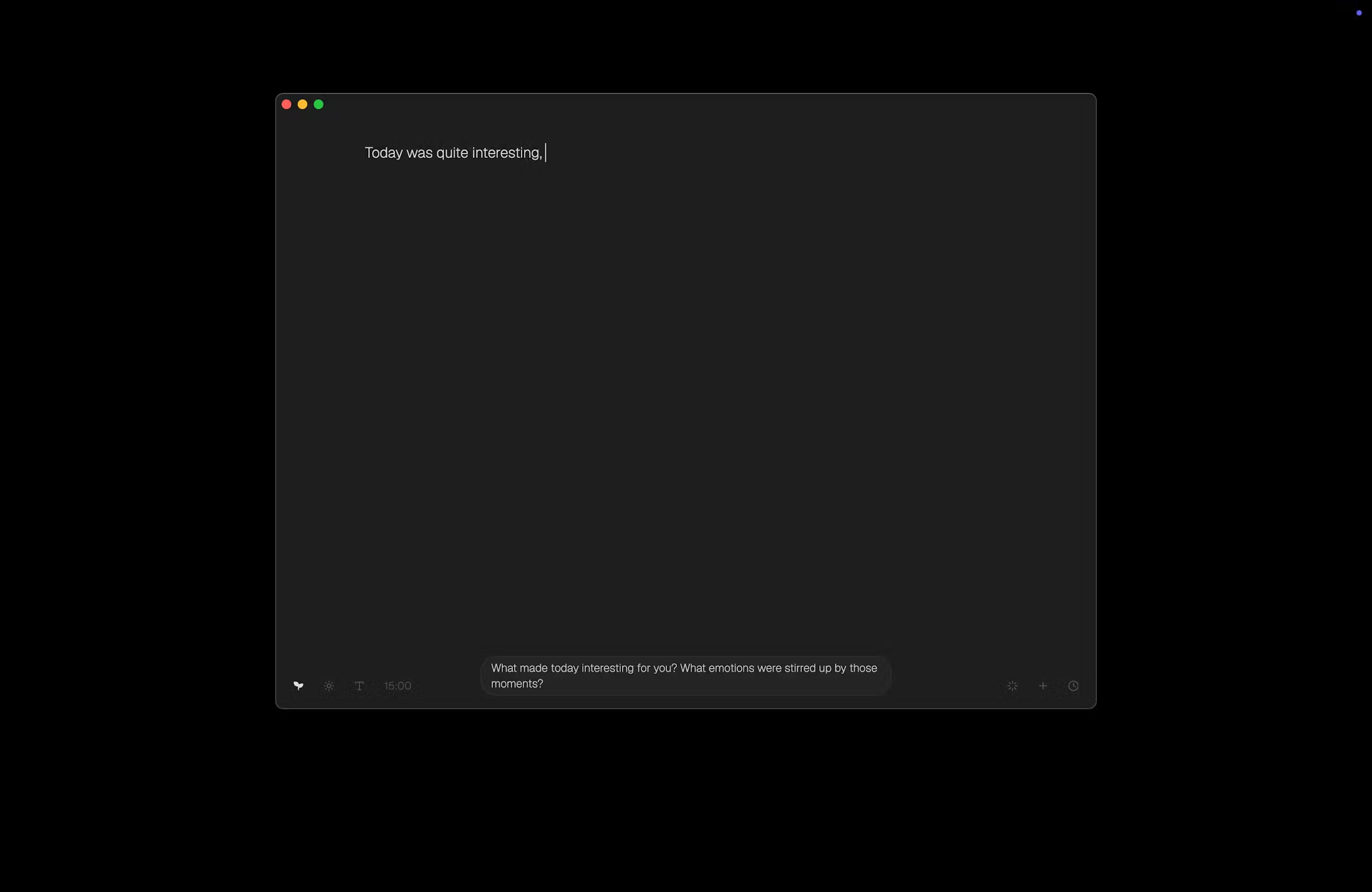 trace screenshot - trace helps you think deeper